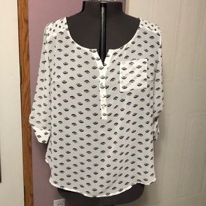 Torrid Eye Print Top